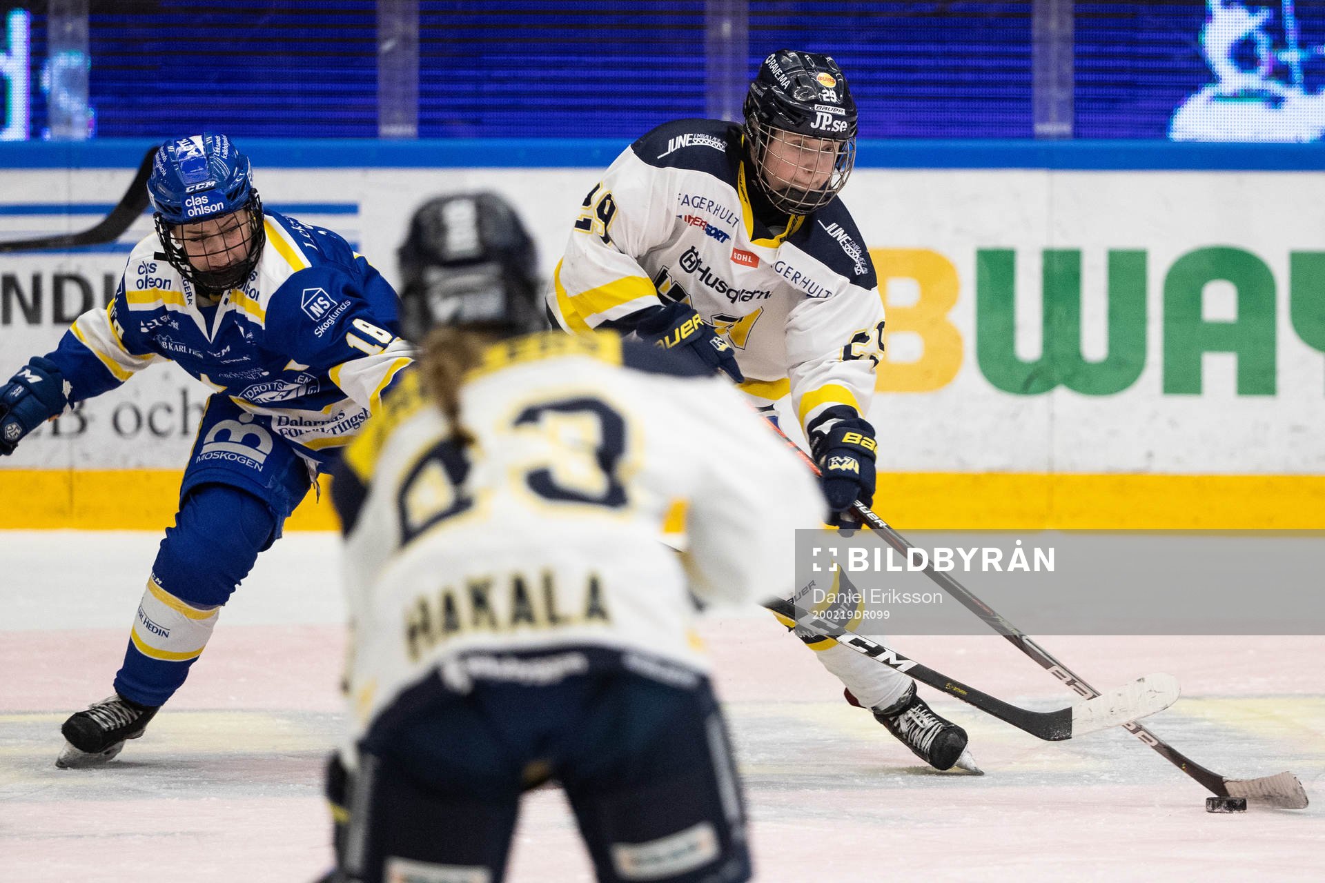 Leksands Linnea Sjölund och HV71s Felizia