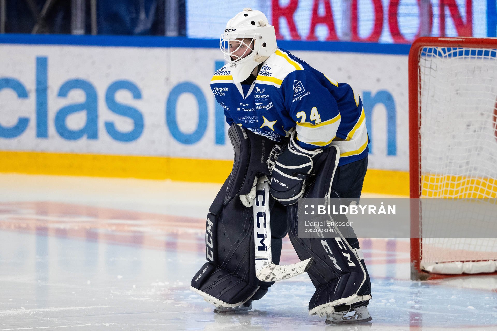 Leksands målvakt Jule Flötgen