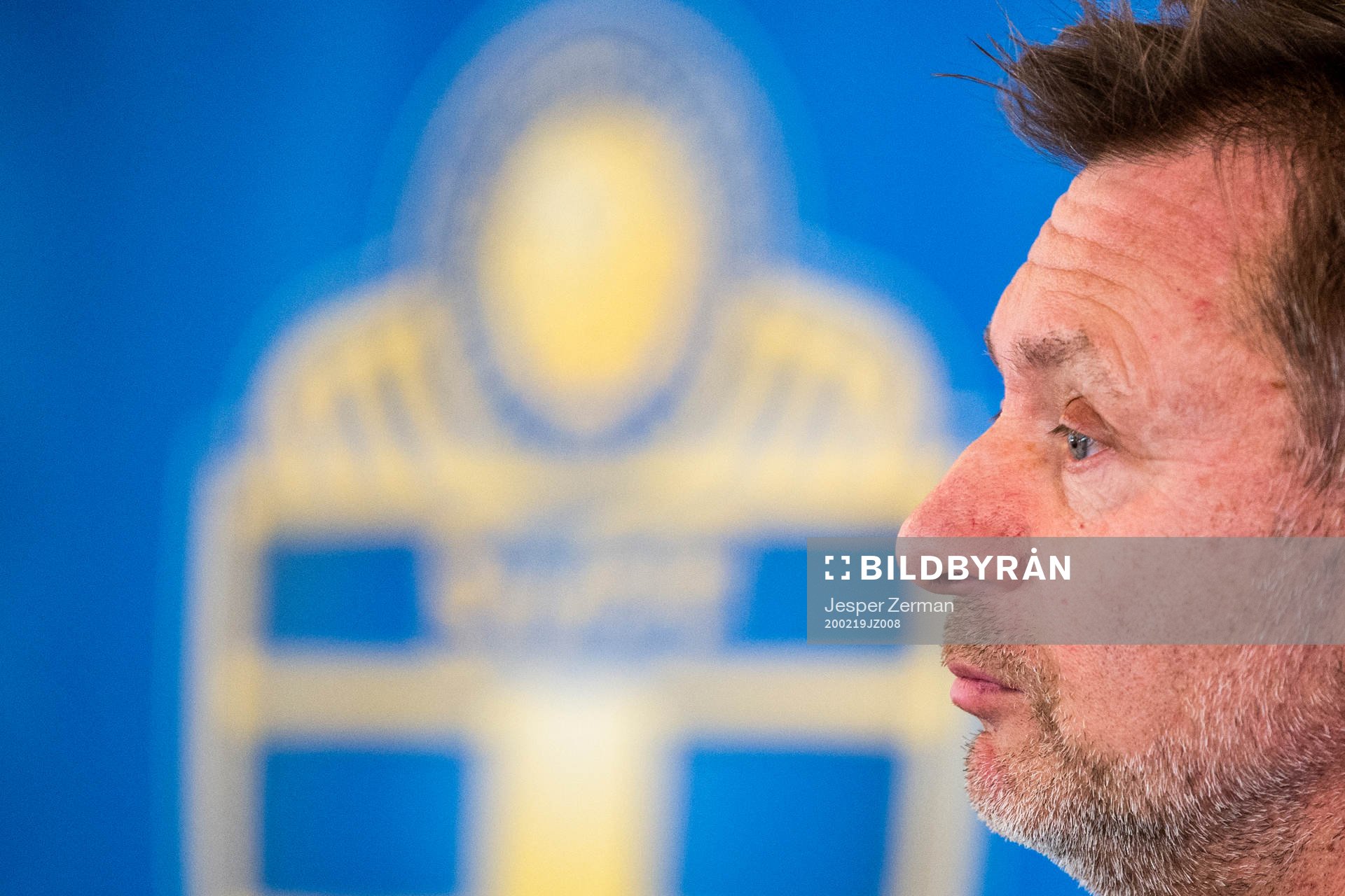 Svenska damlandslagets förbundskapten Peter Gerhardsson
