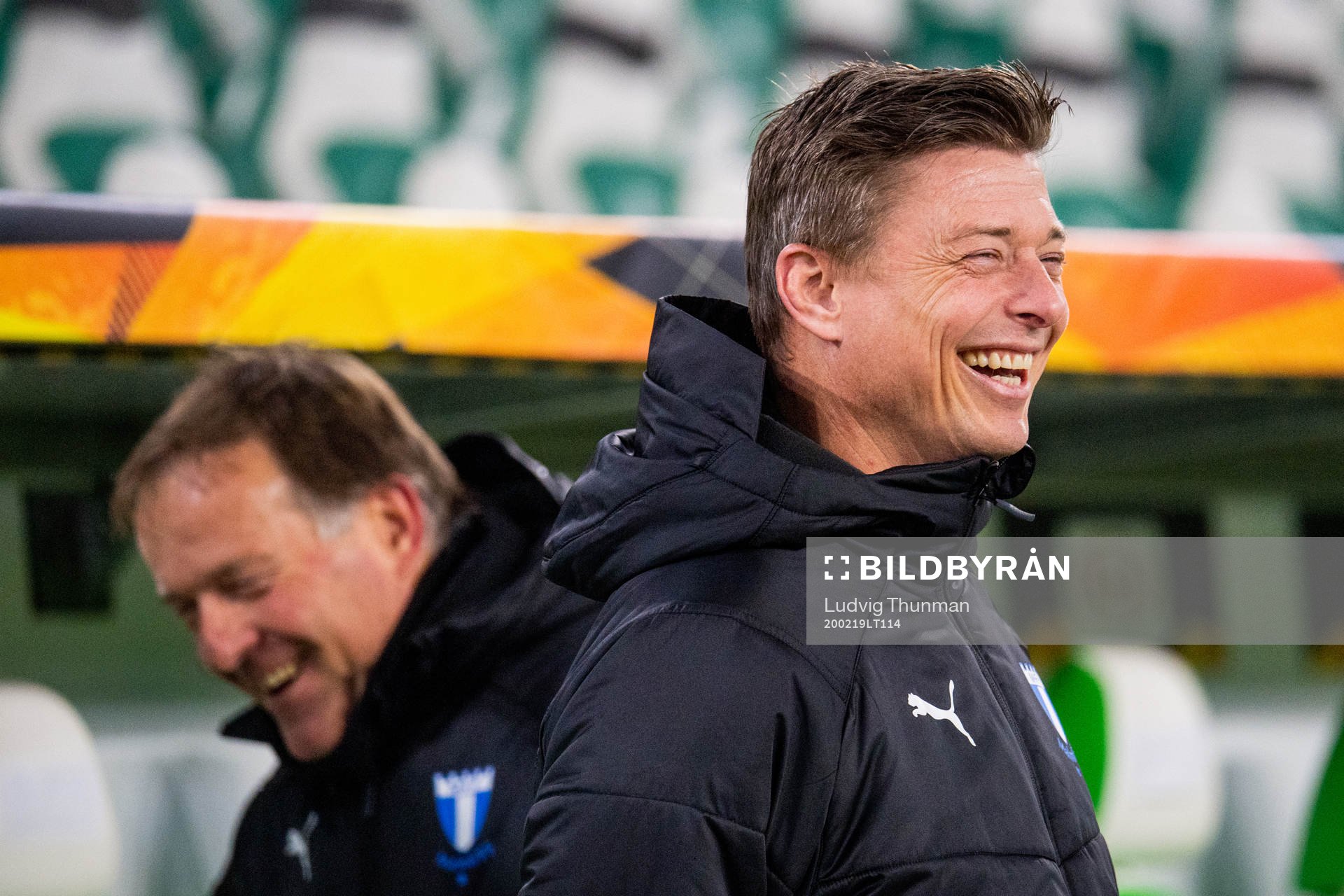 Remy Reijnierse, assistant coach and Jon Dahl Tomasson,