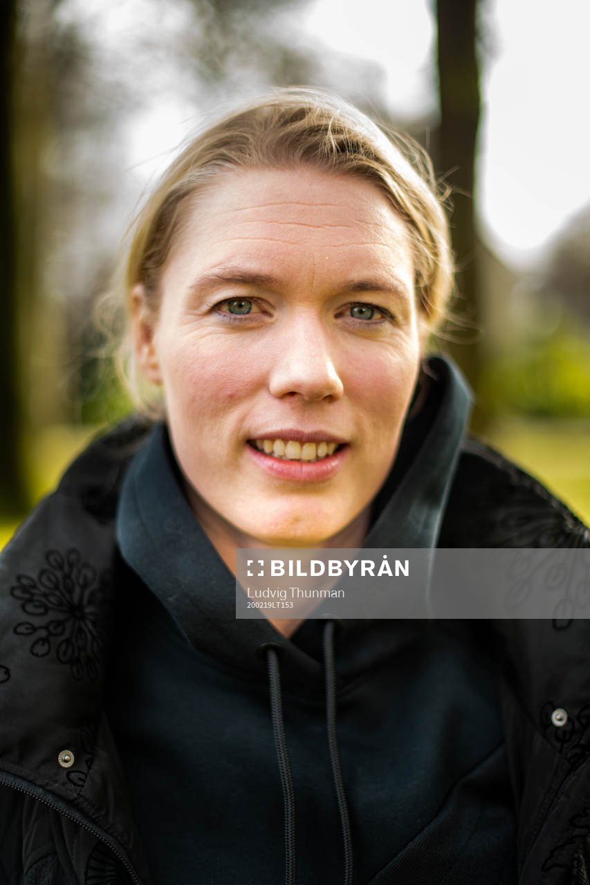 Hedvig Lindahl of Wolfsburg poses for a portrait