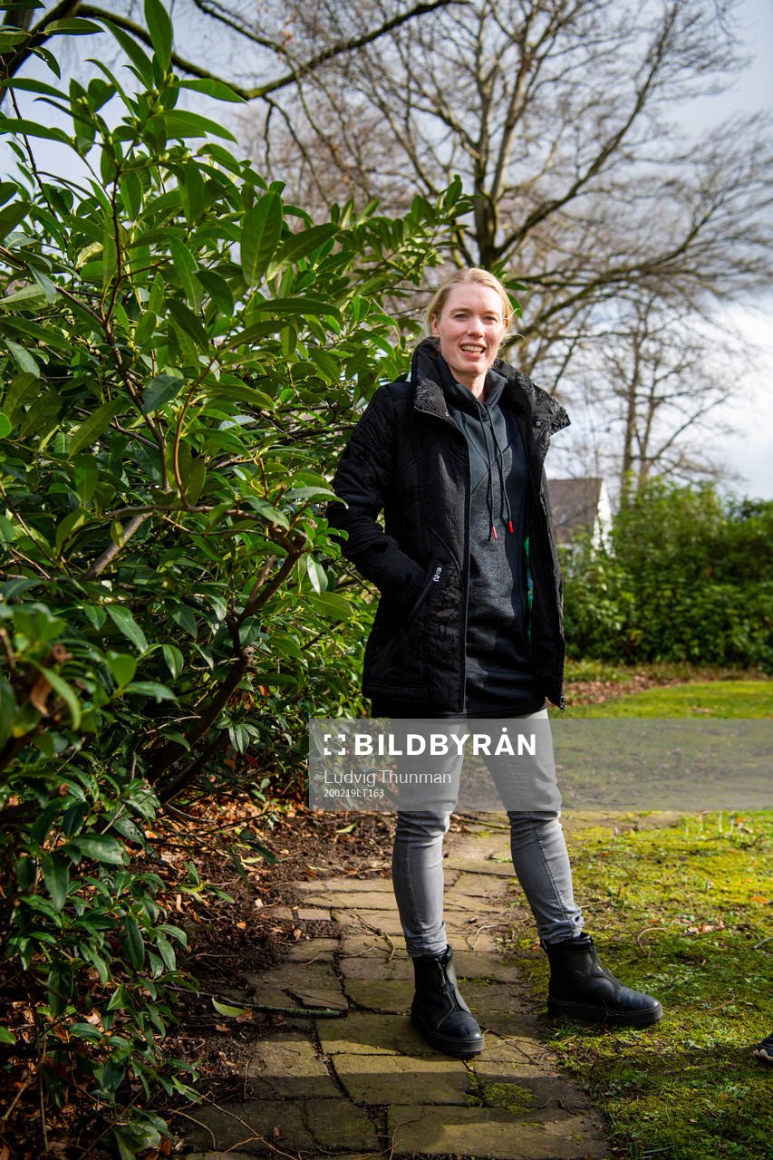 Hedvig Lindahl of Wolfsburg poses for a portrait