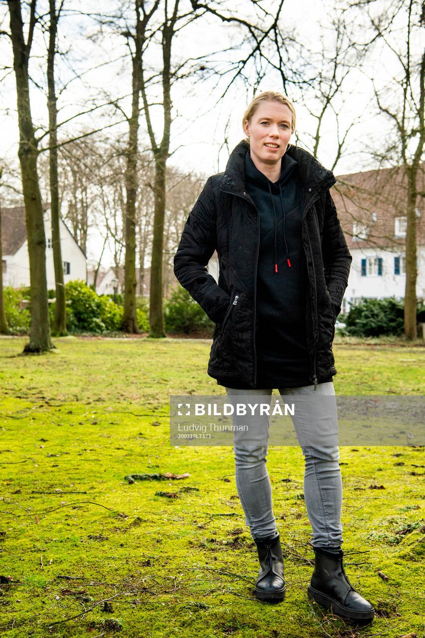 Hedvig Lindahl of Wolfsburg poses for a portrait