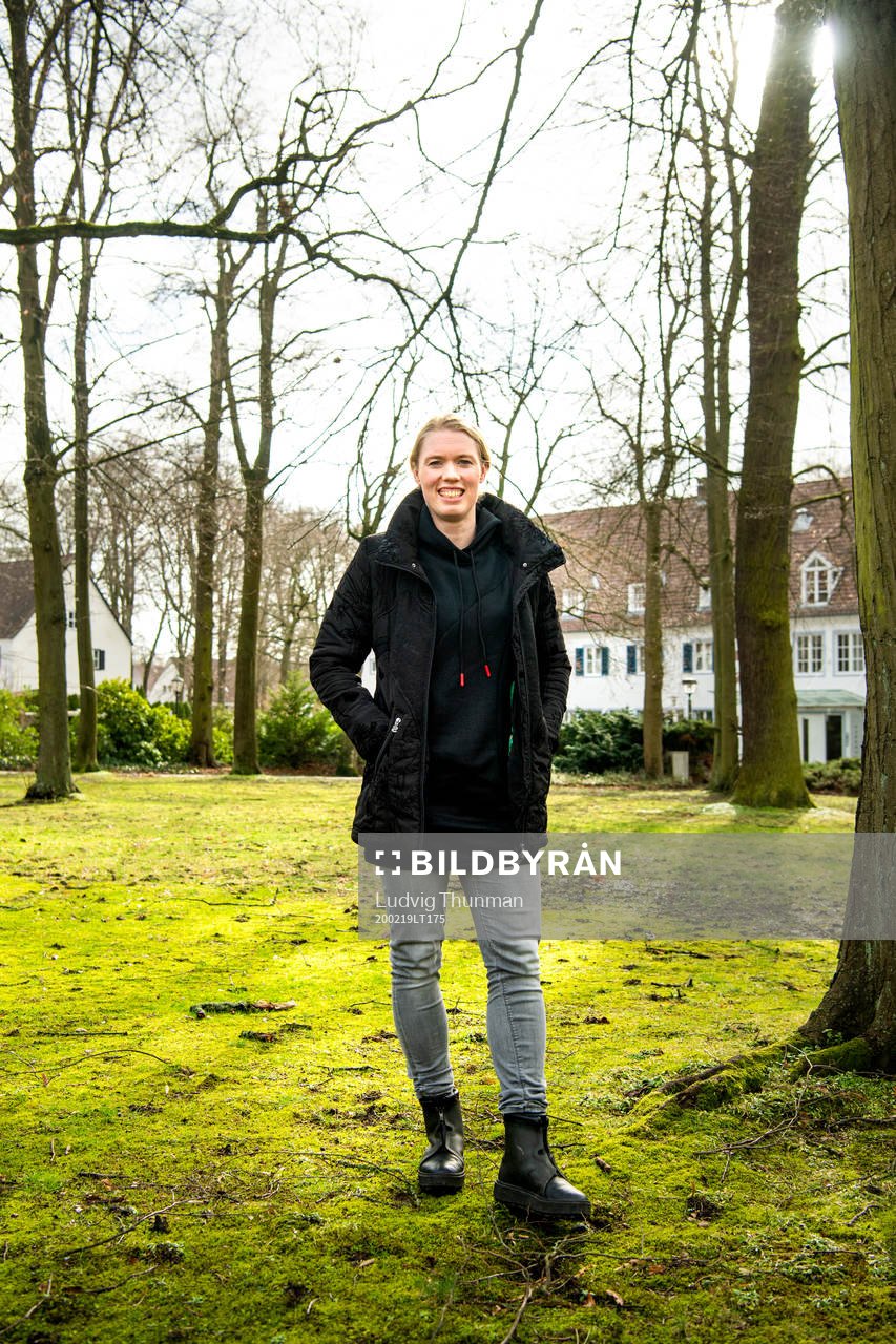 Hedvig Lindahl of Wolfsburg poses for a portrait
