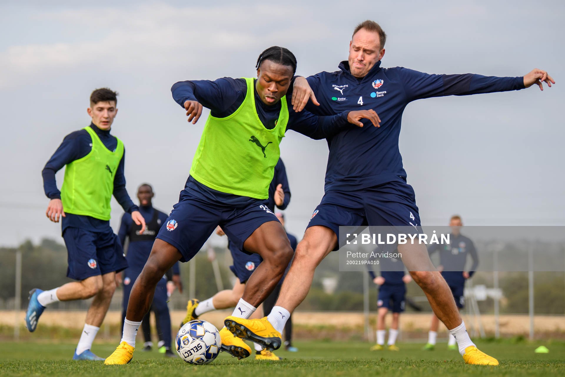 Noel Mbo och Andreas Granqvist