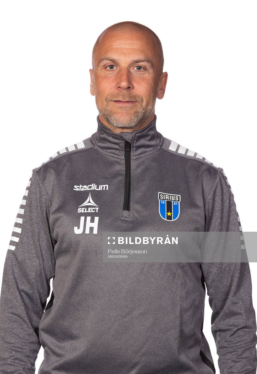 Sirius fystränare Johan Holmström
