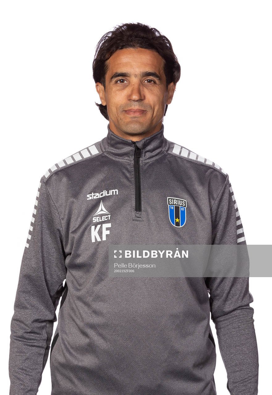 Sirius målvaktstränare Karim Fegrouch