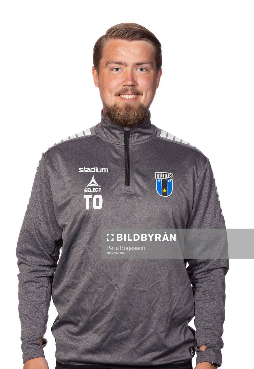 Sirius assisterande tränare Theodor Olsson