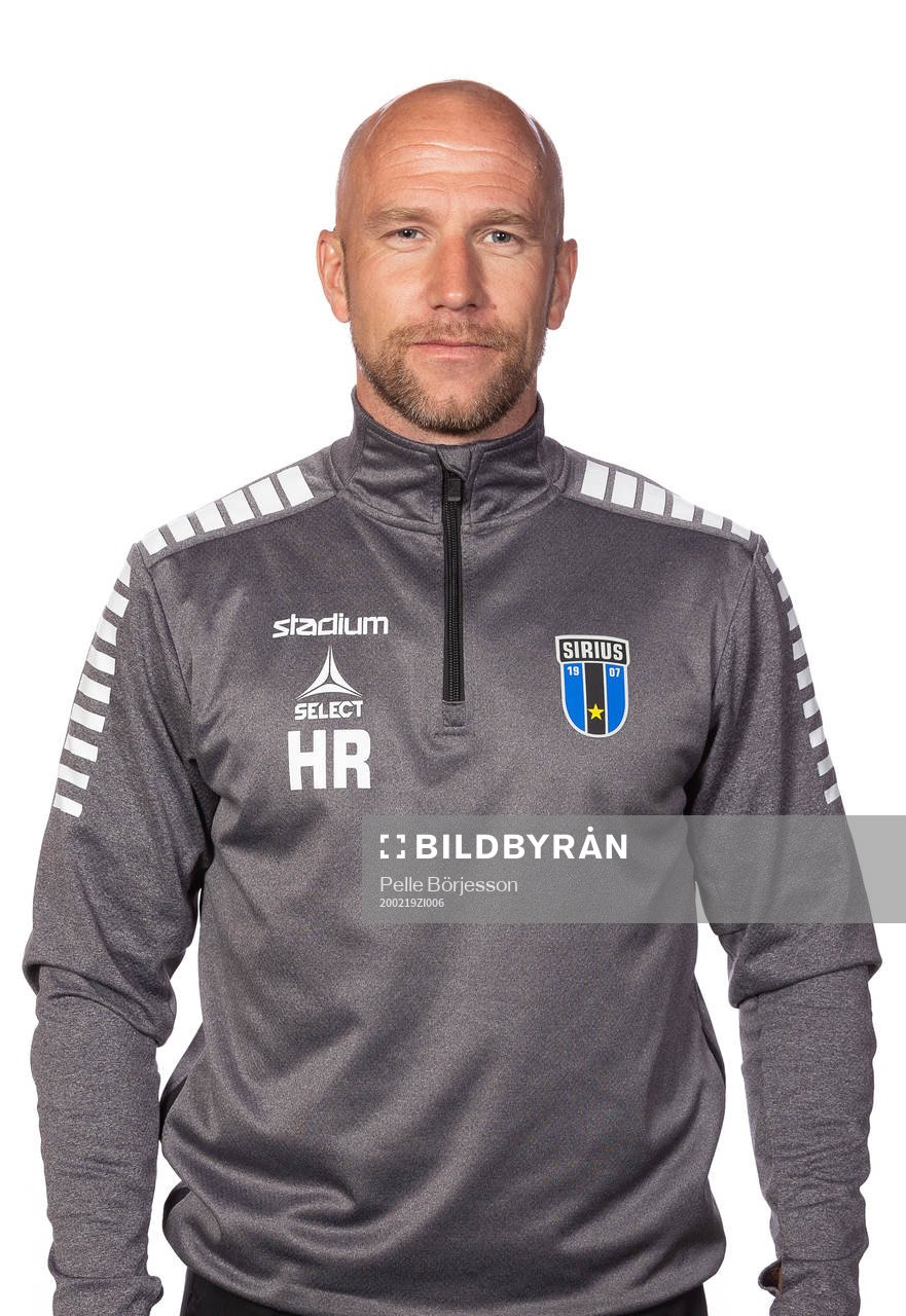 Sirius tränare Henrik Rydström