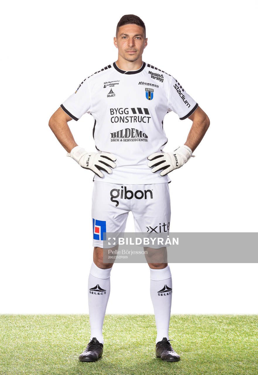 Sirius målvakt Jonathan Viscosi
