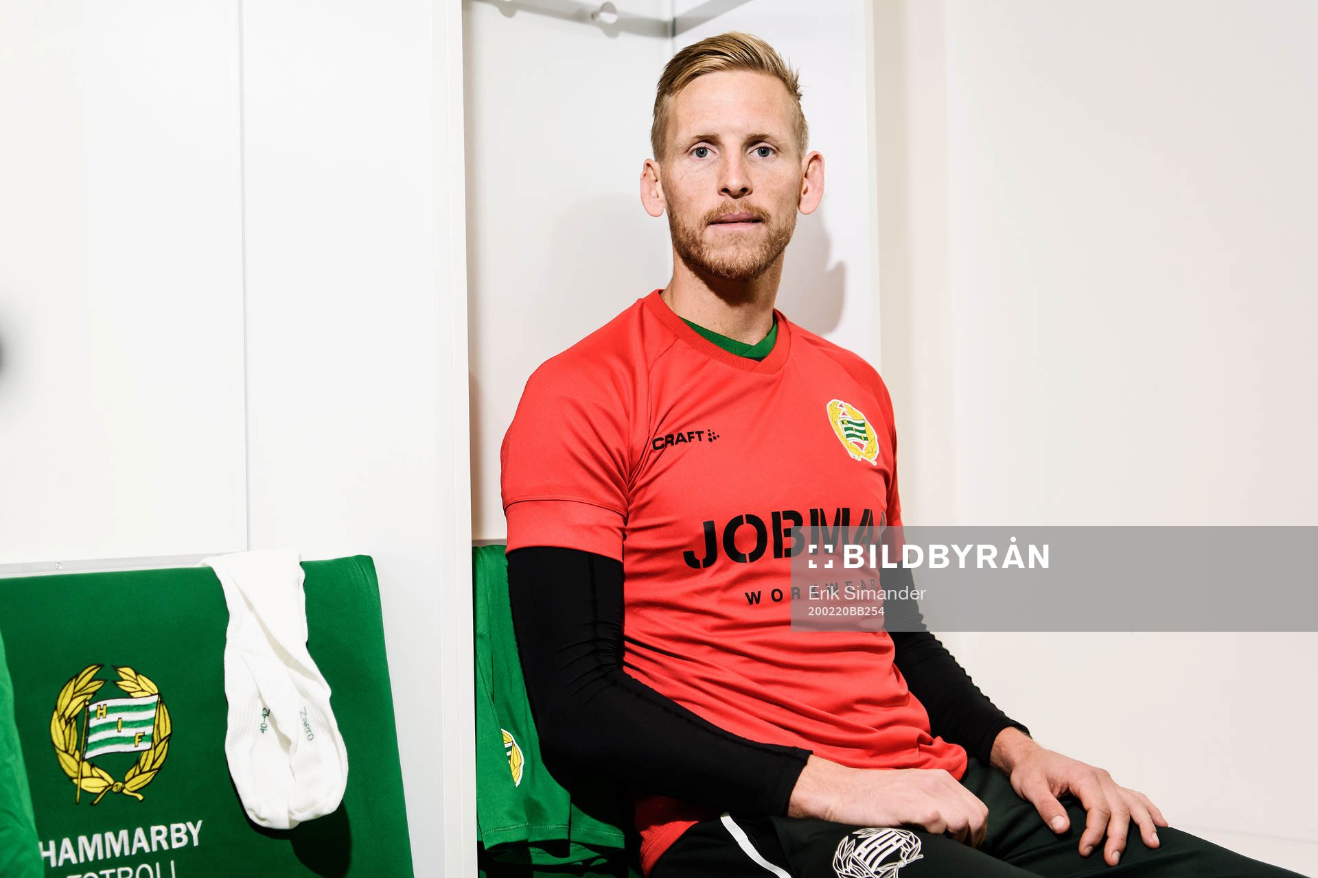 under en presskonferens anordnad av Hammarby där de nya