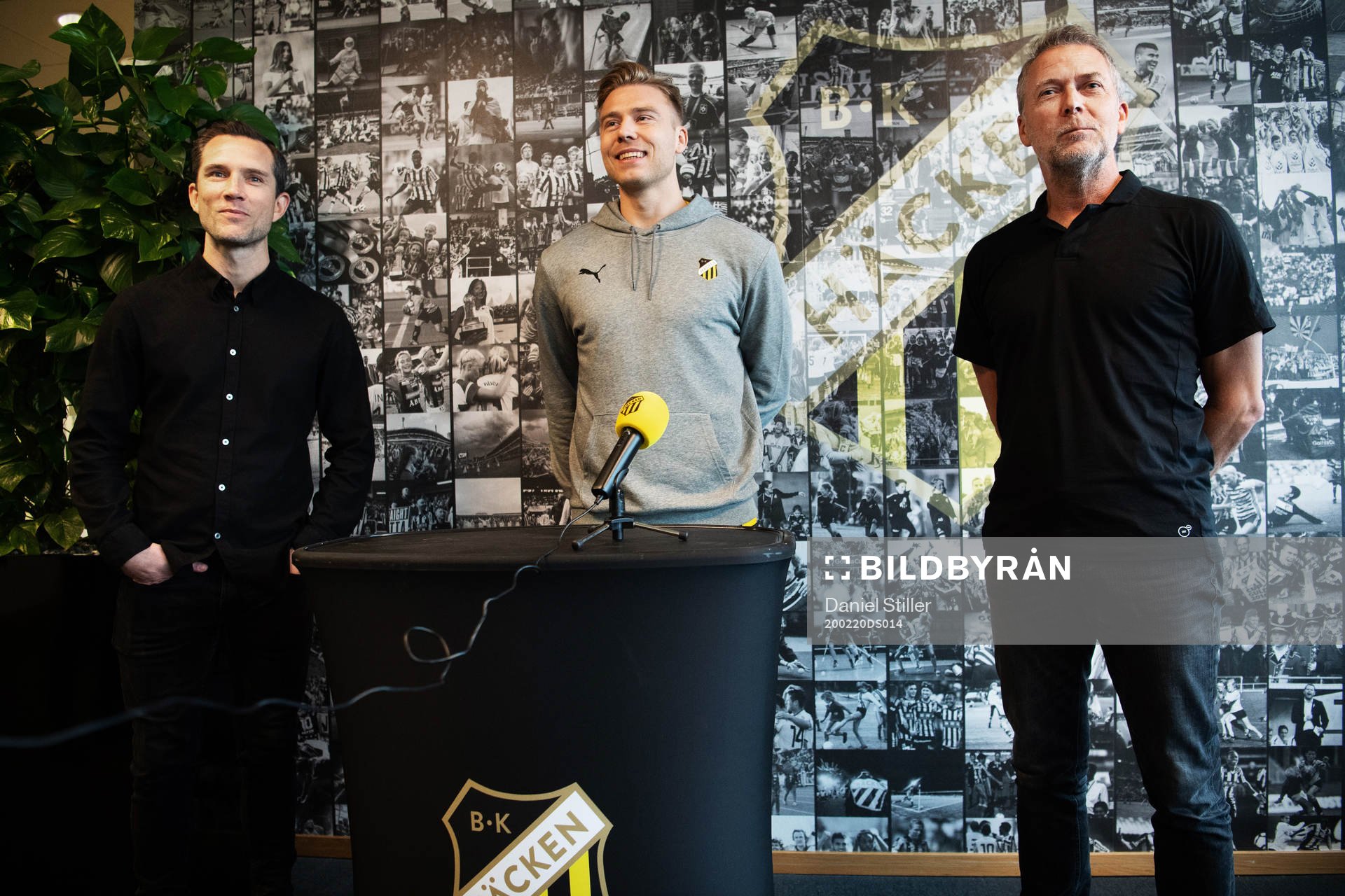 Häckens assisterande sportchef Martin Ericsson och