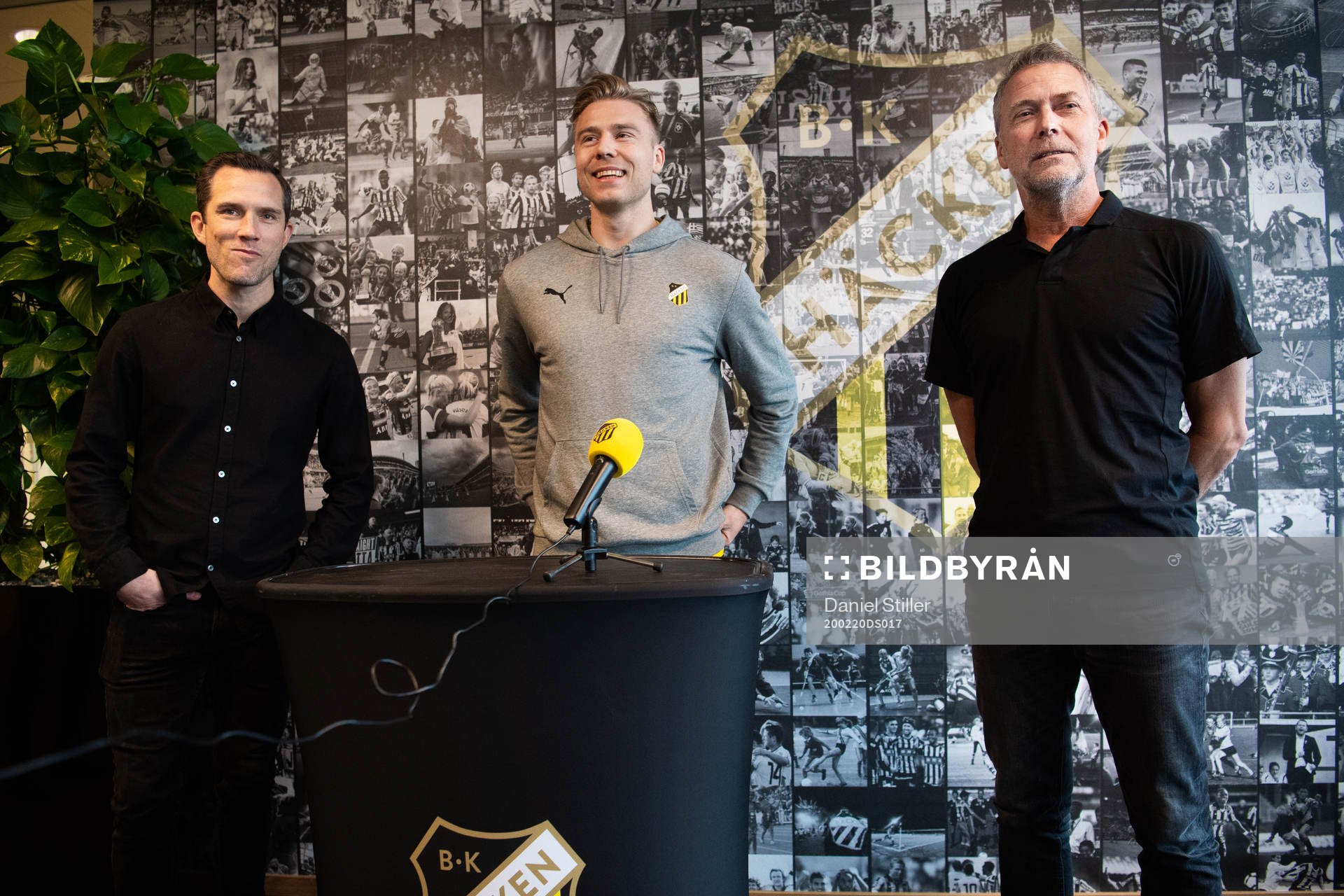 Häckens assisterande sportchef Martin Ericsson och