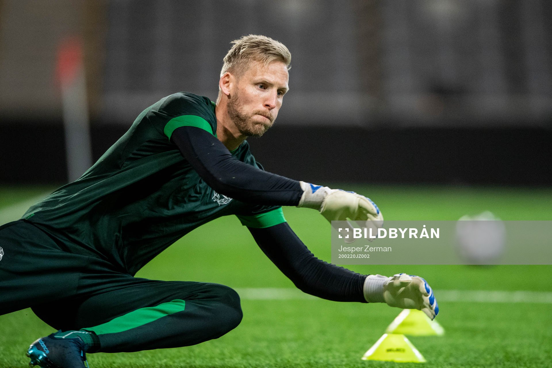 Hammarbys målvakt David Ousted