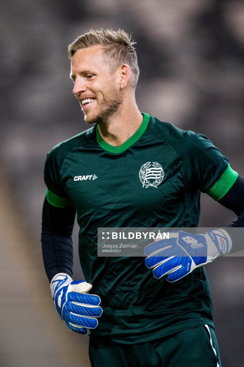 Hammarbys målvakt David Ousted