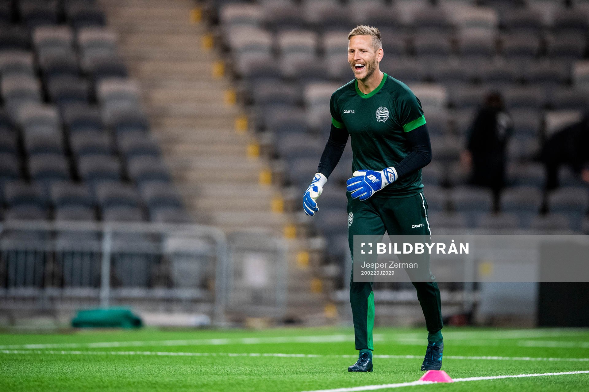 Hammarbys målvakt David Ousted
