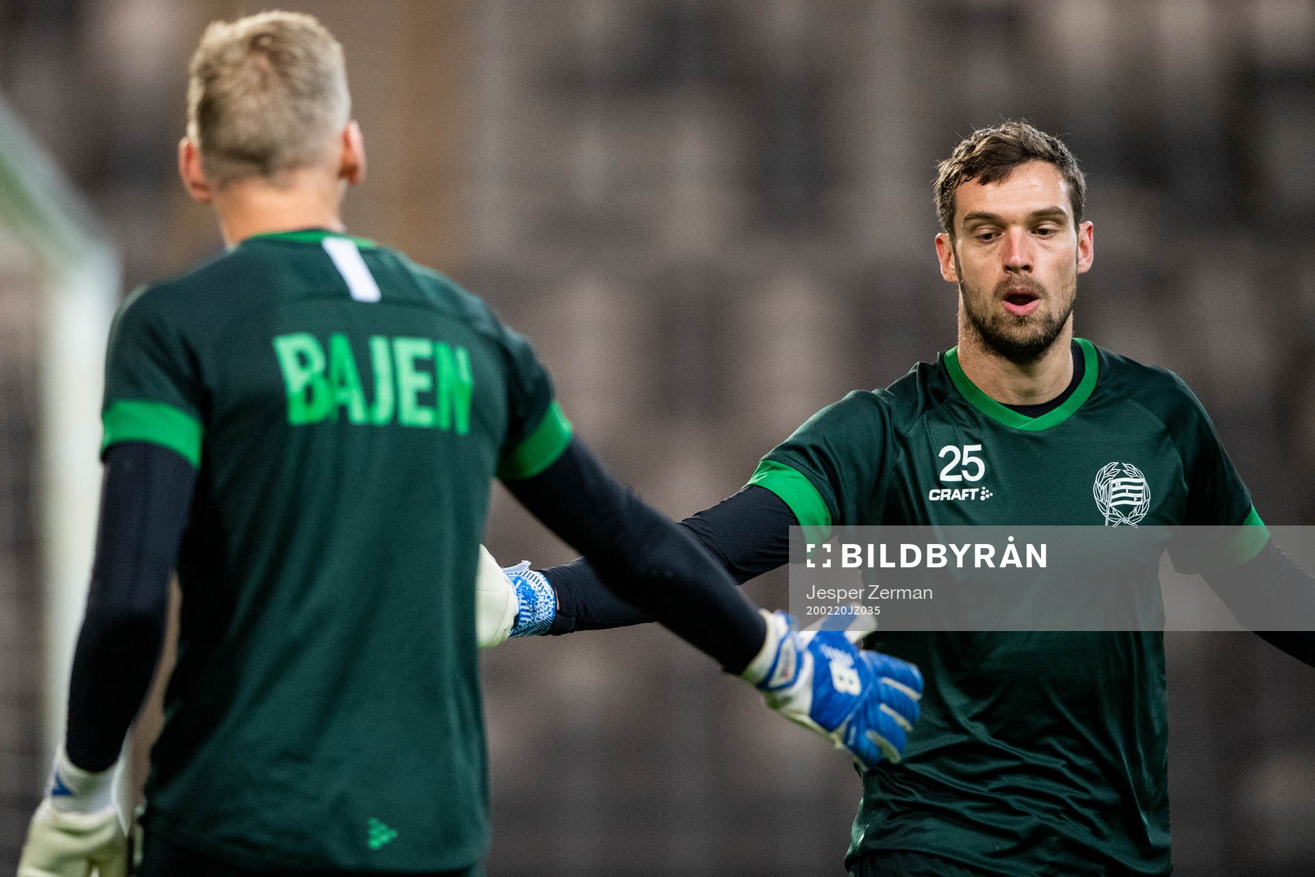 Hammarbys målvakt Davor Blasevic