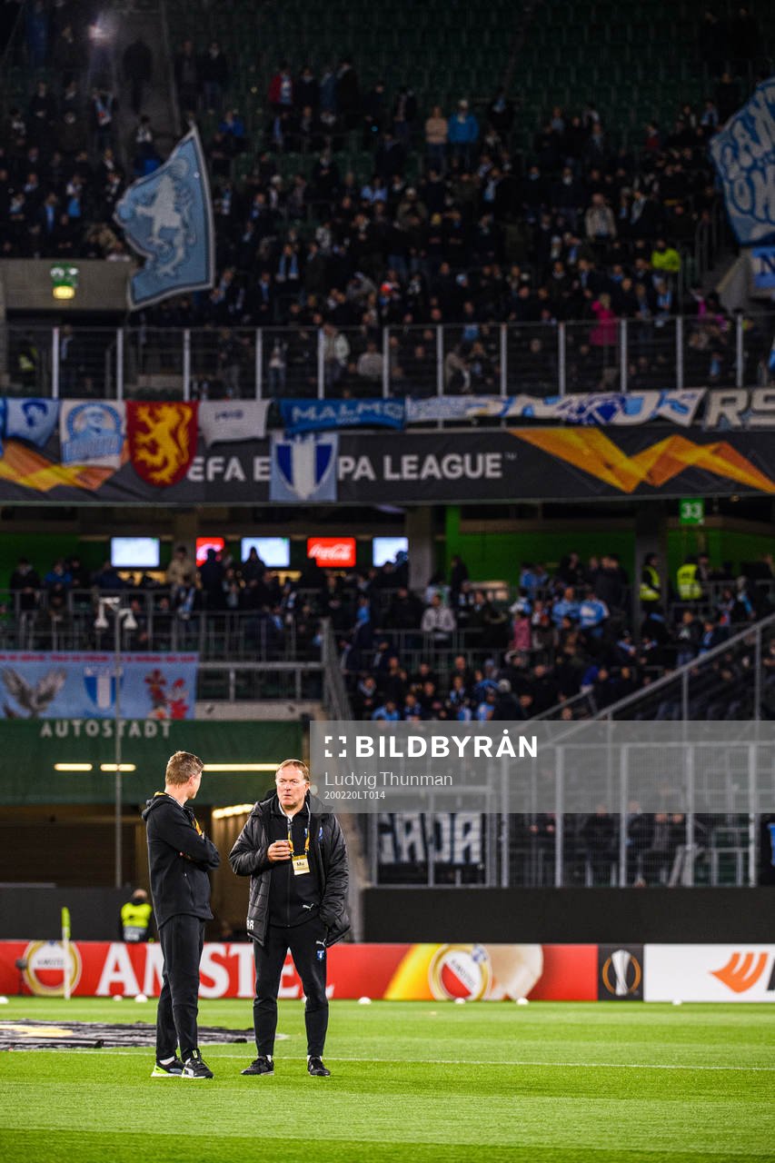 Jon Dahl Tomasson, head coach  and tränare Peter Andersson