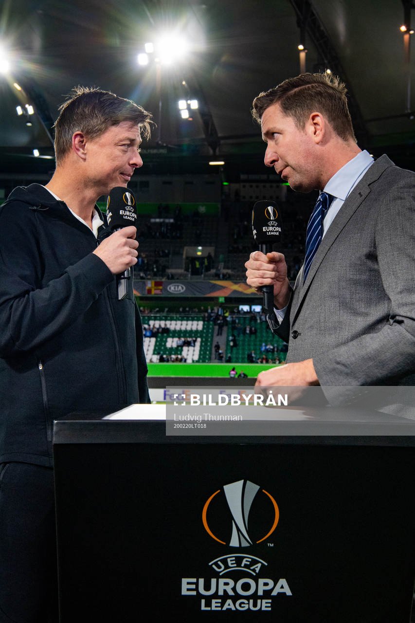 Jon Dahl Tomasson, head coach of Malmö FF is interviewed