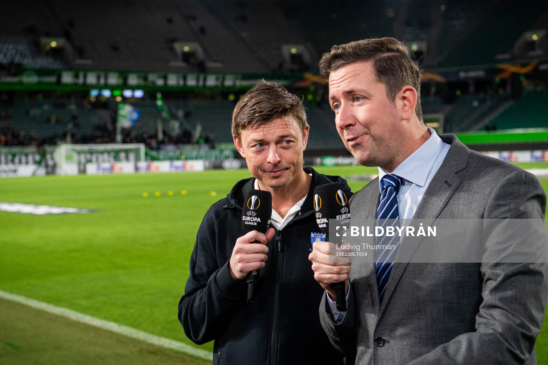 Jon Dahl Tomasson, head coach of Malmö FF is interviewed