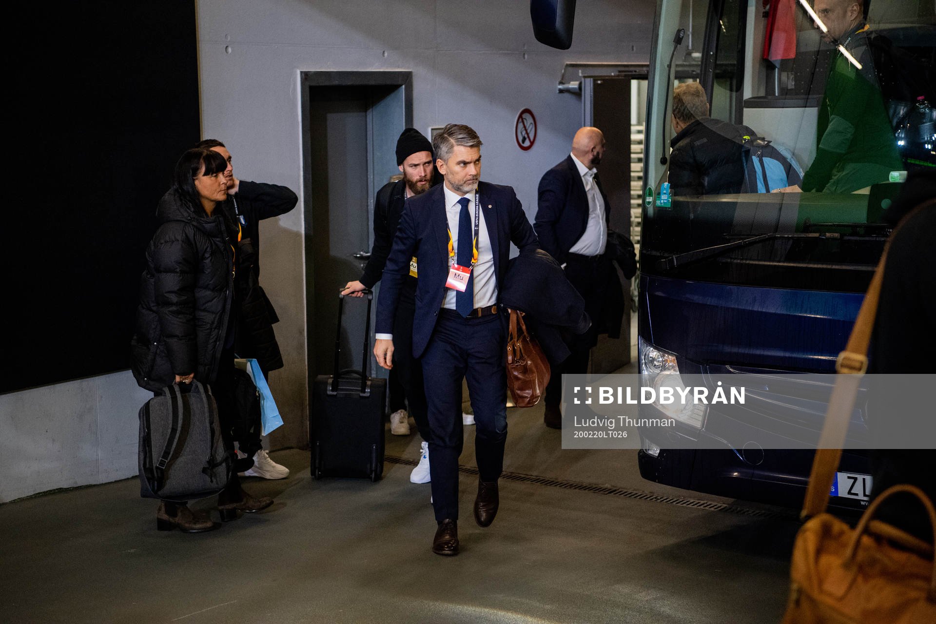 Niclas Carlnén, CEO of Malmö FF arrives