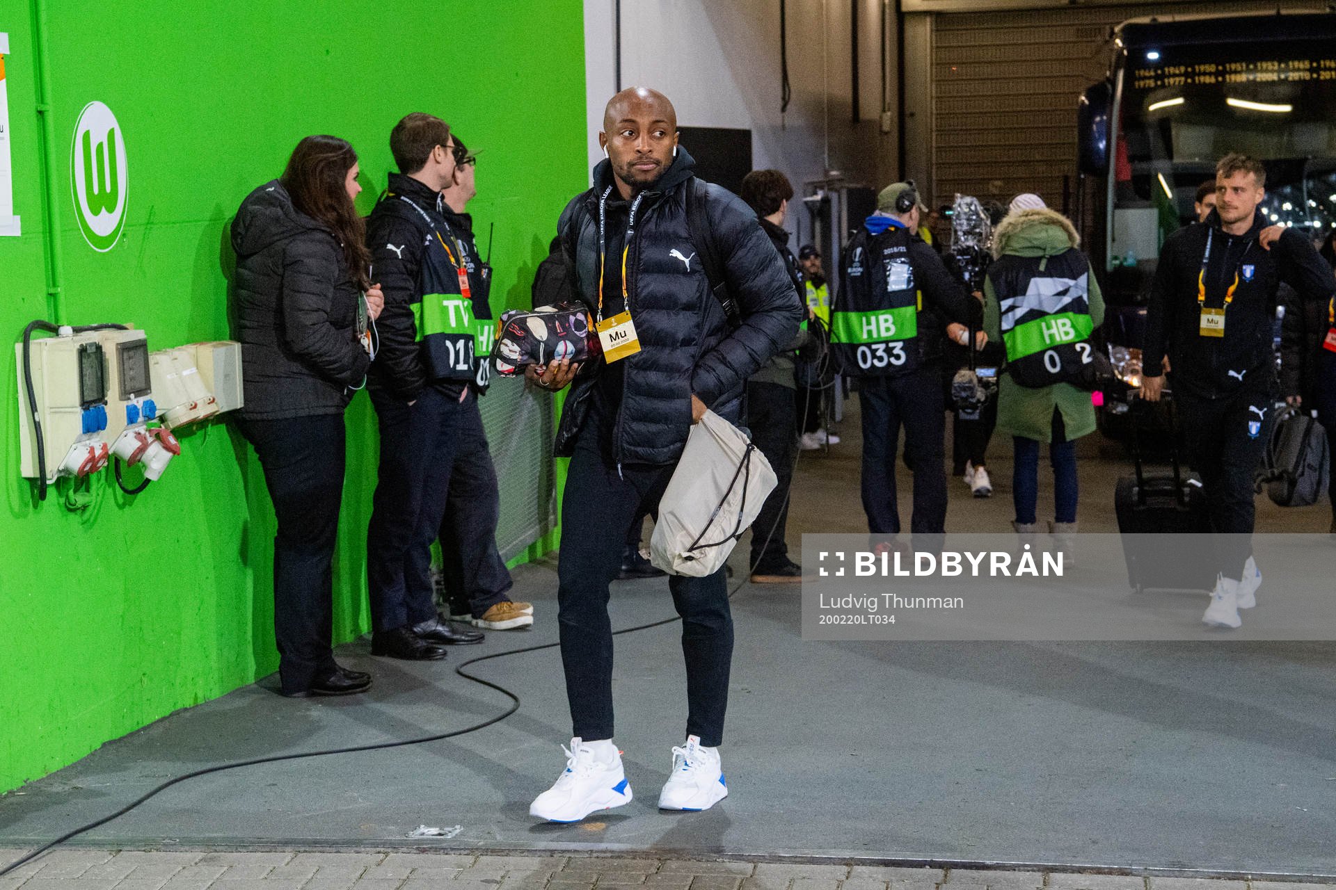 Fouad Bachirou of Malmö FF arrives