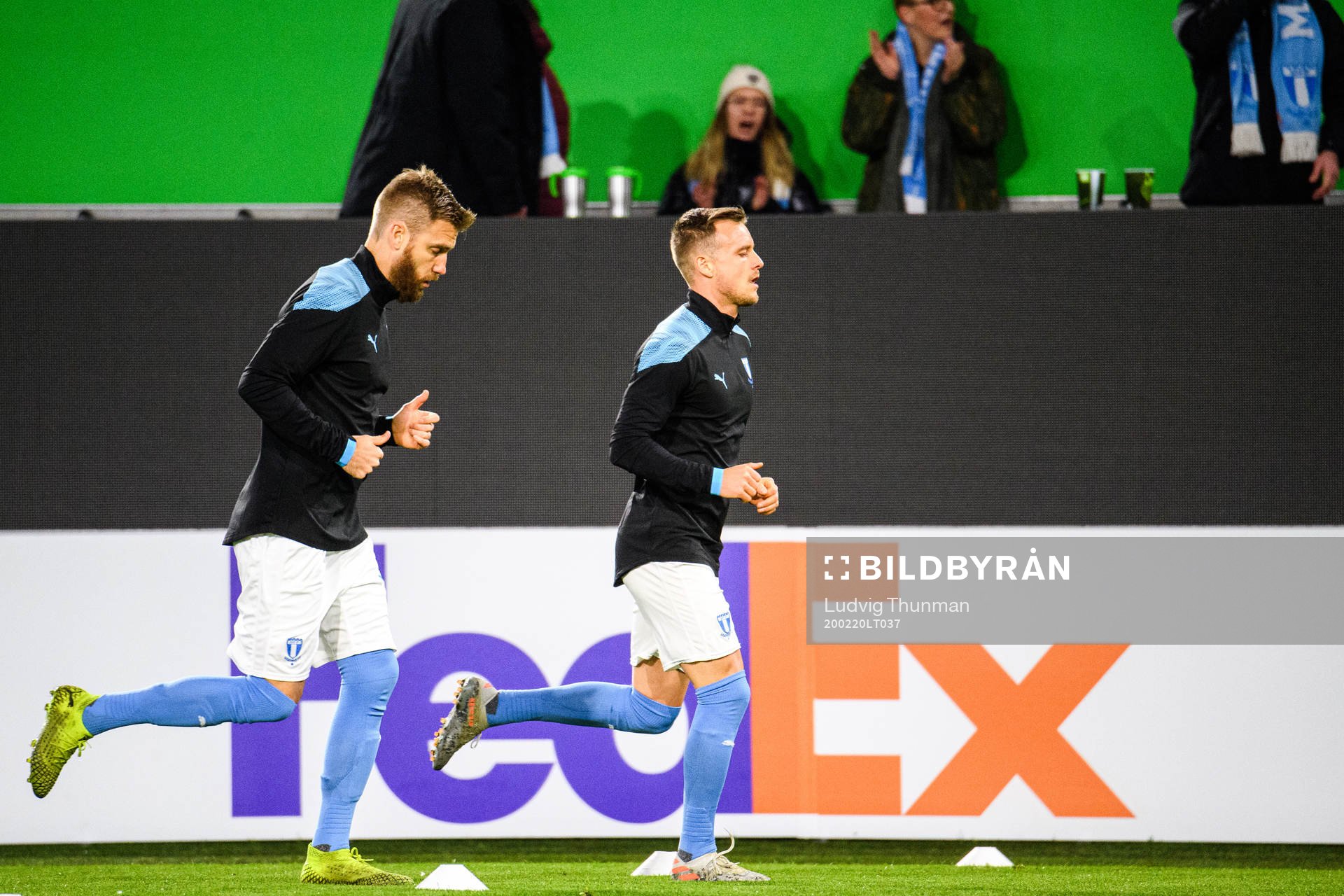 Rasmus Bengtsson och Eric Larsson of Malmö FF