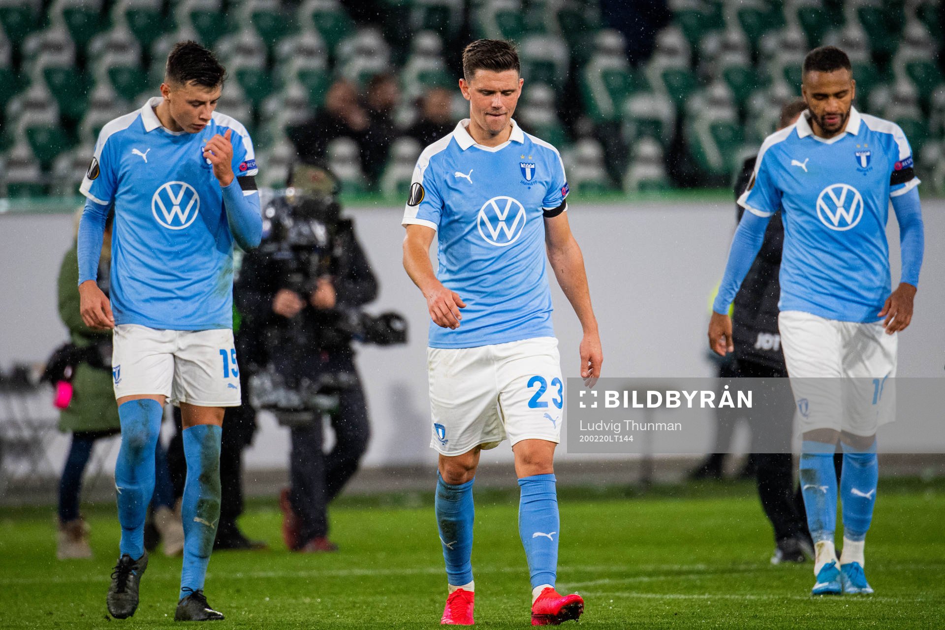 Anel Ahmedhodzic, Marcus Antonsson and Isaac Kiese Thelin