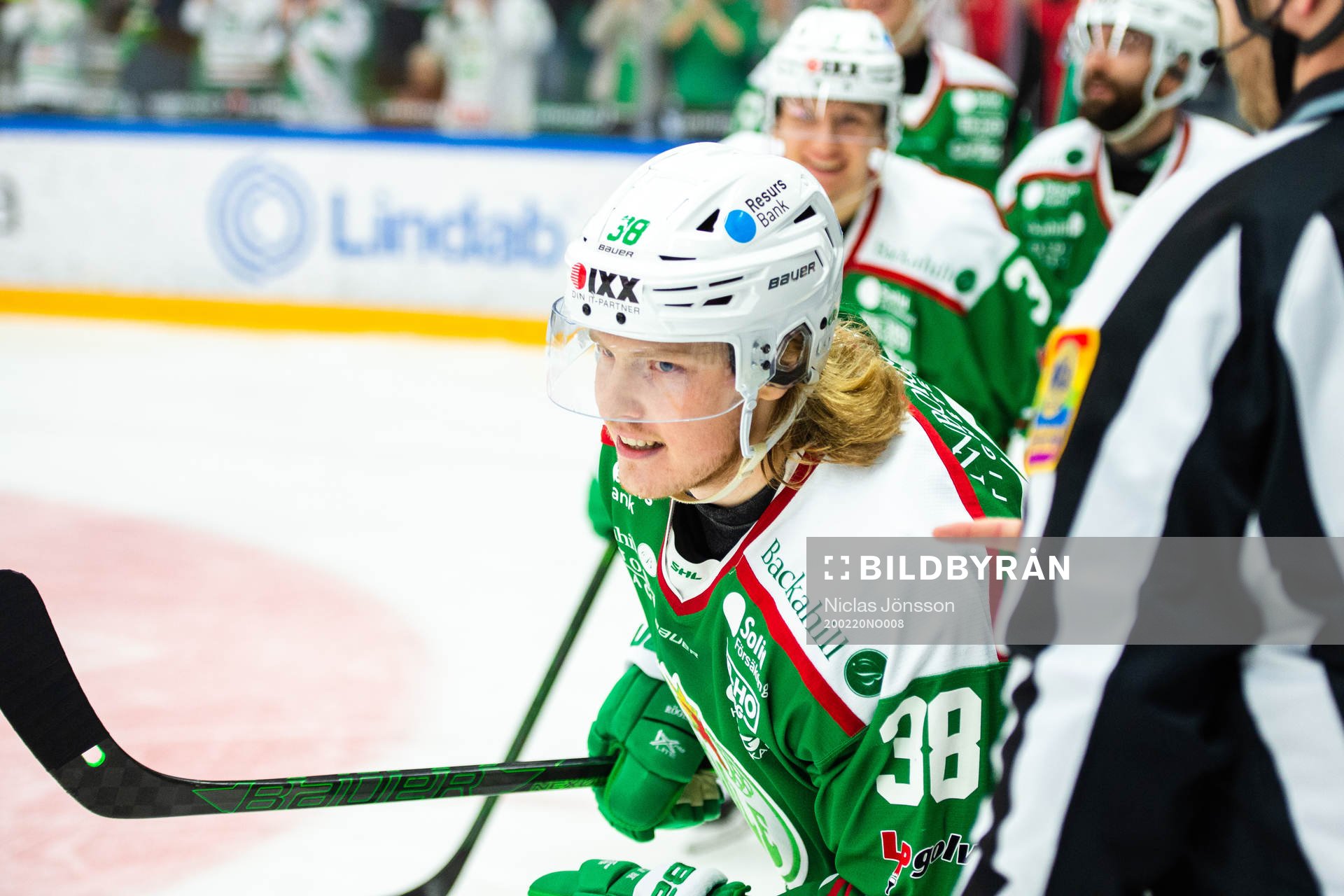 Rögles Erik Andersson jublar
