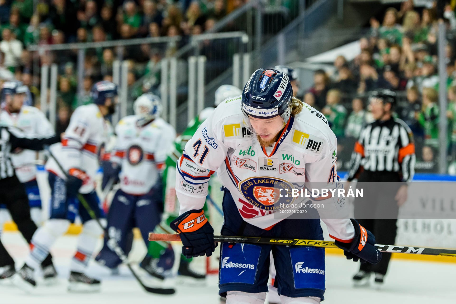 Växjös Ludvig Nilsson  deppar