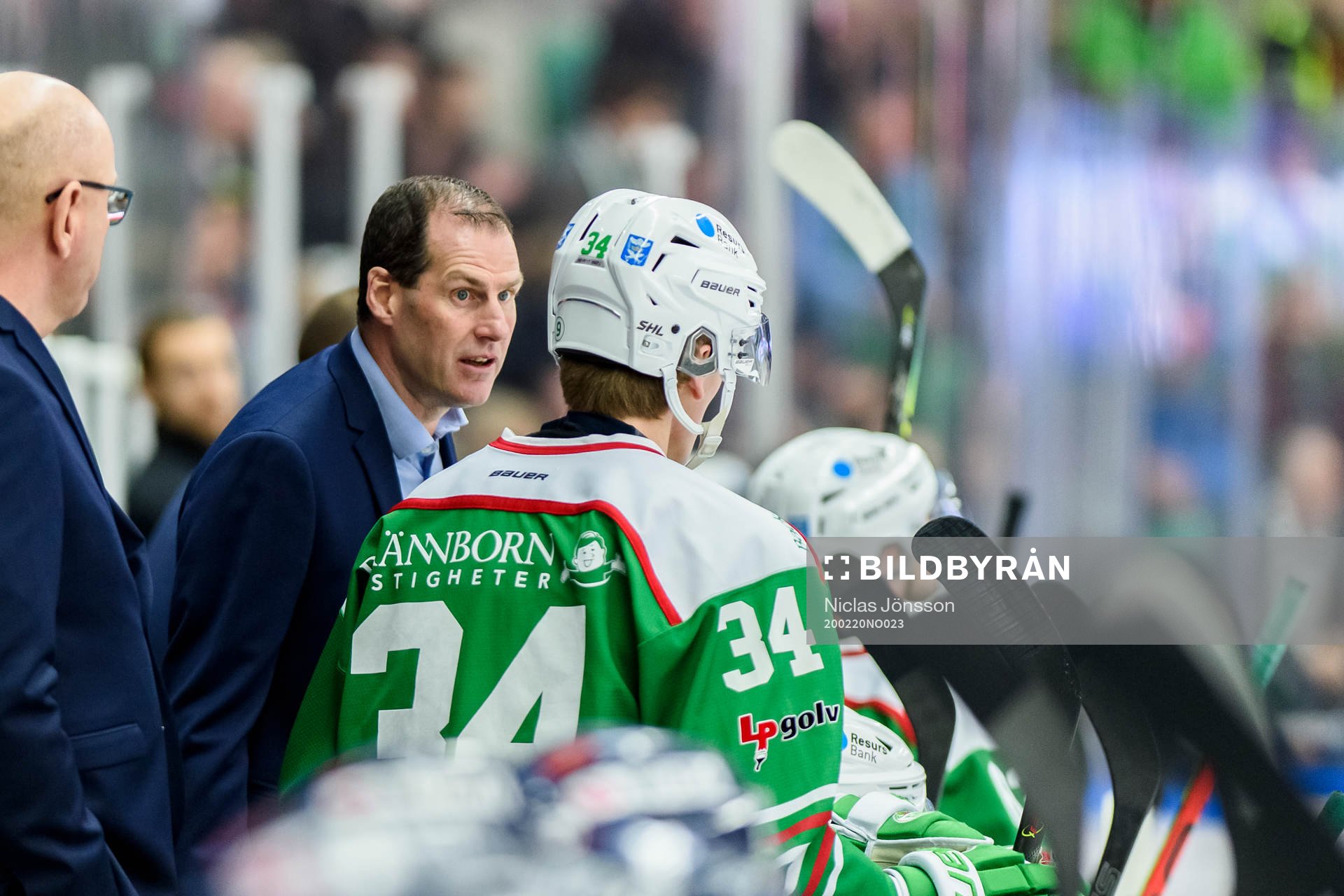 Rögles assisterande tränare Jan Larsson