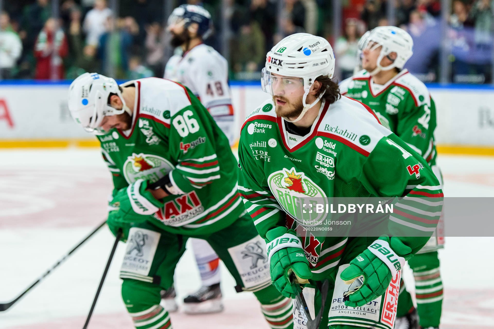 Rögles Dennis Everberg  jublar