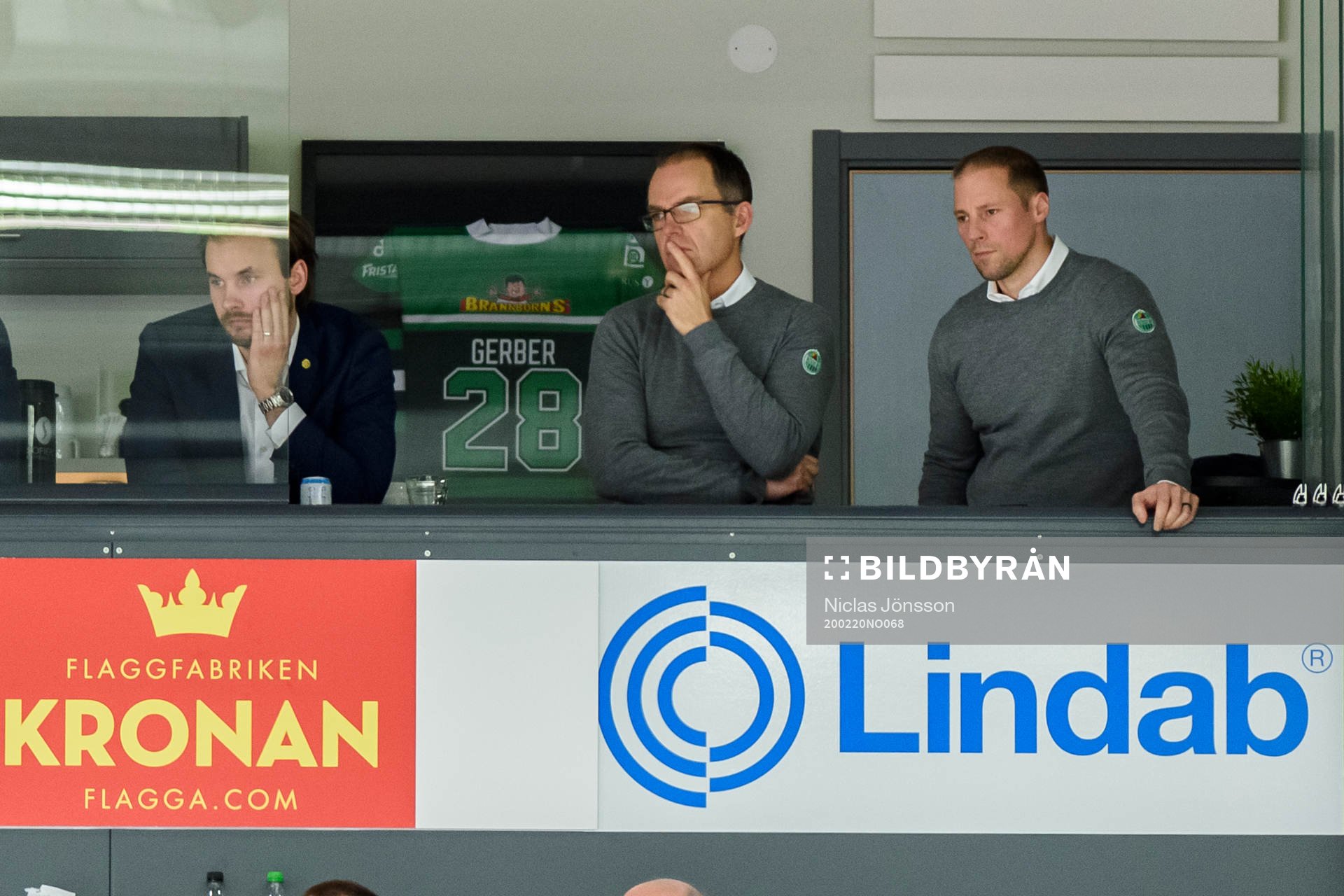 Rögles klubbdirektör Daniel Koch och  sportchef Chris