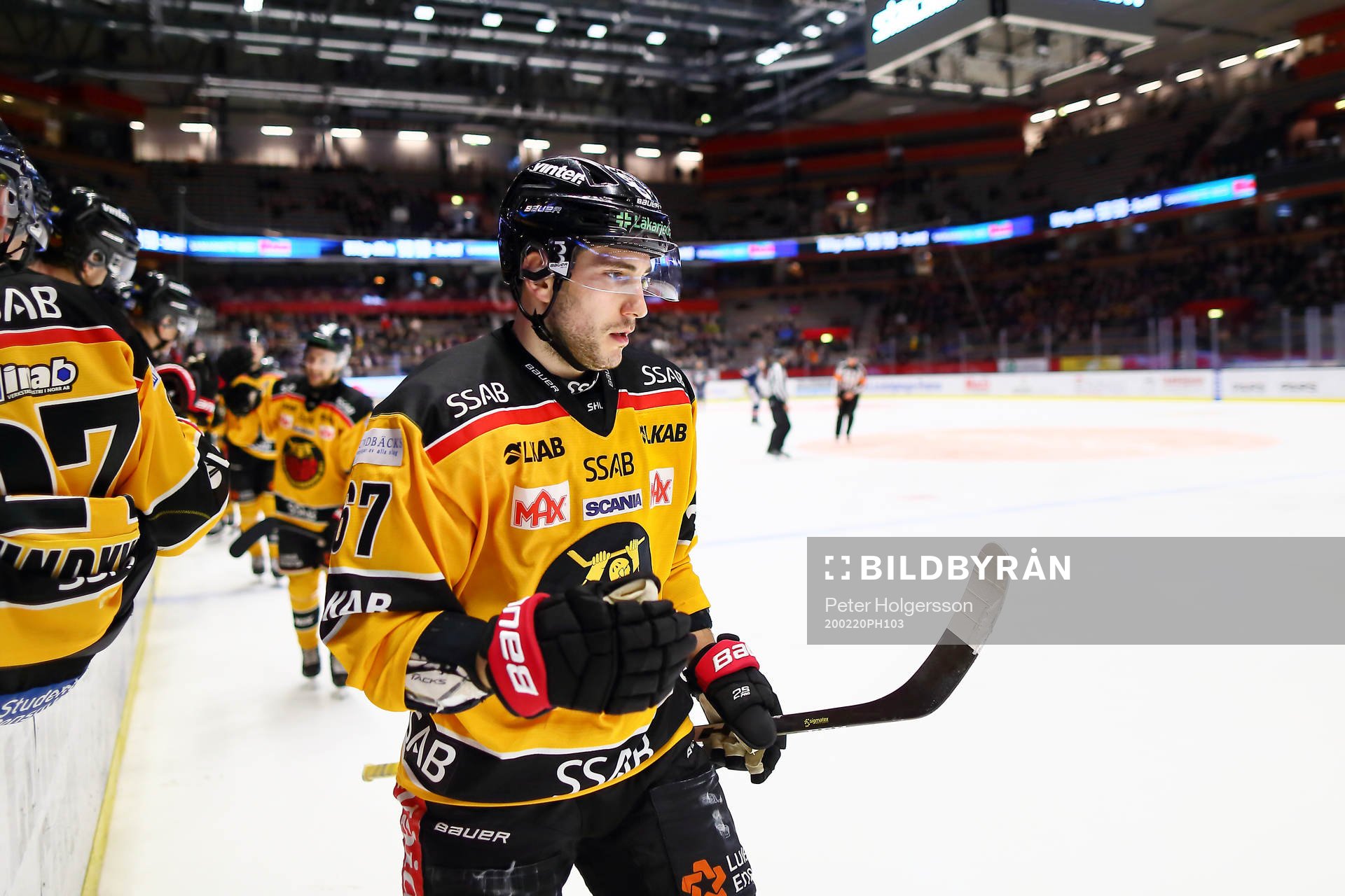 Luleås Konstantin Komarek jublar