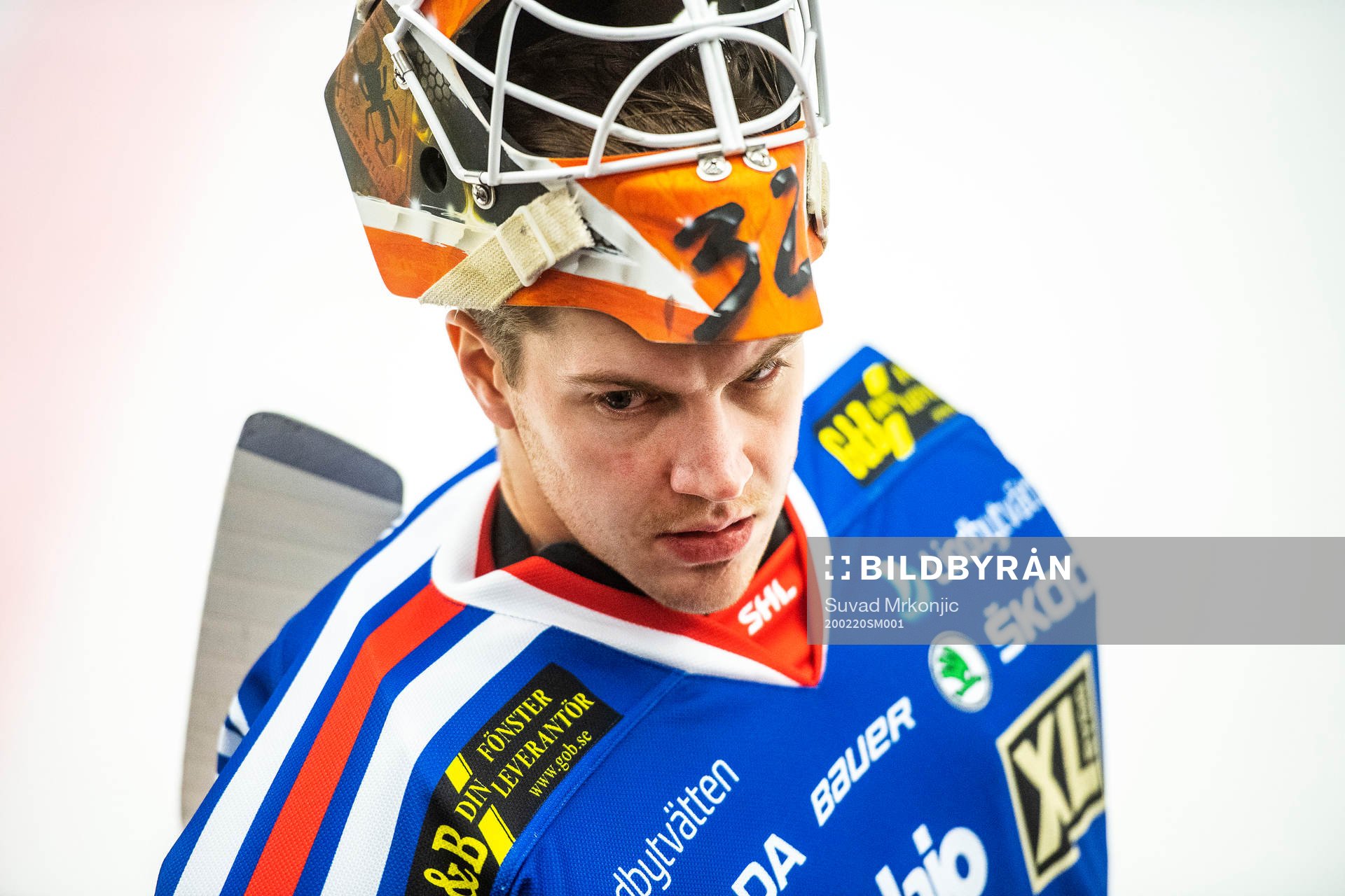 Oskarshamns målvakt Marcus Hellgren