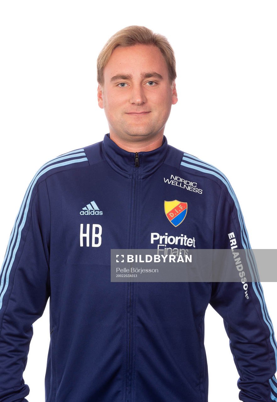 Djurgårdens assisterande tränare Hugo Berggren
