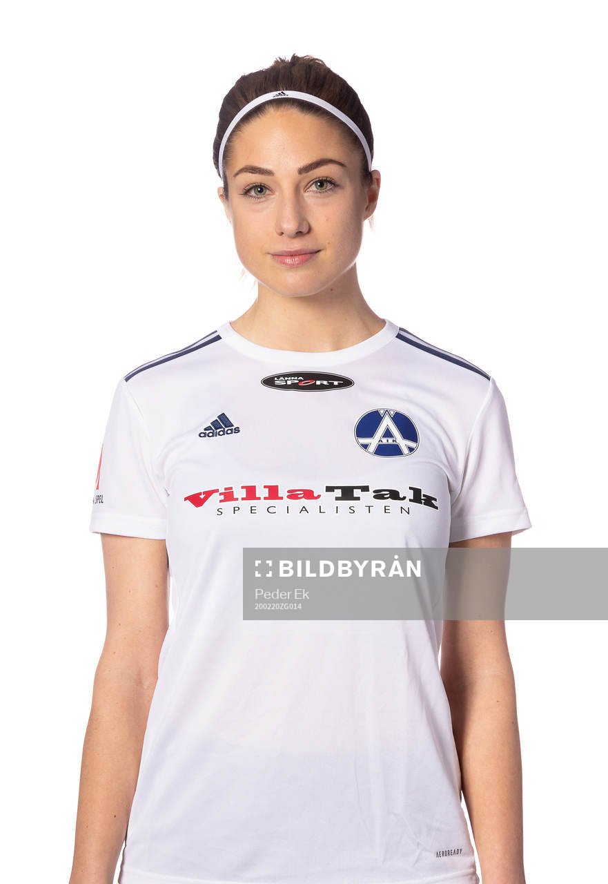 Älvsjös Jennie Hällström poserar för ett porträtt den 20 februari 2020 i Stockholm.