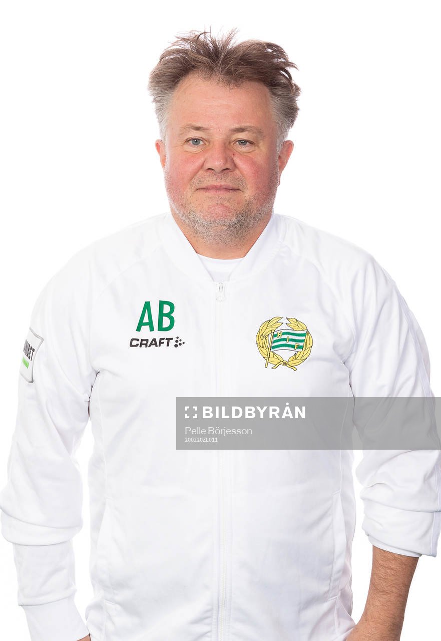 Hammarbys materialansvarig Anders Bitén
