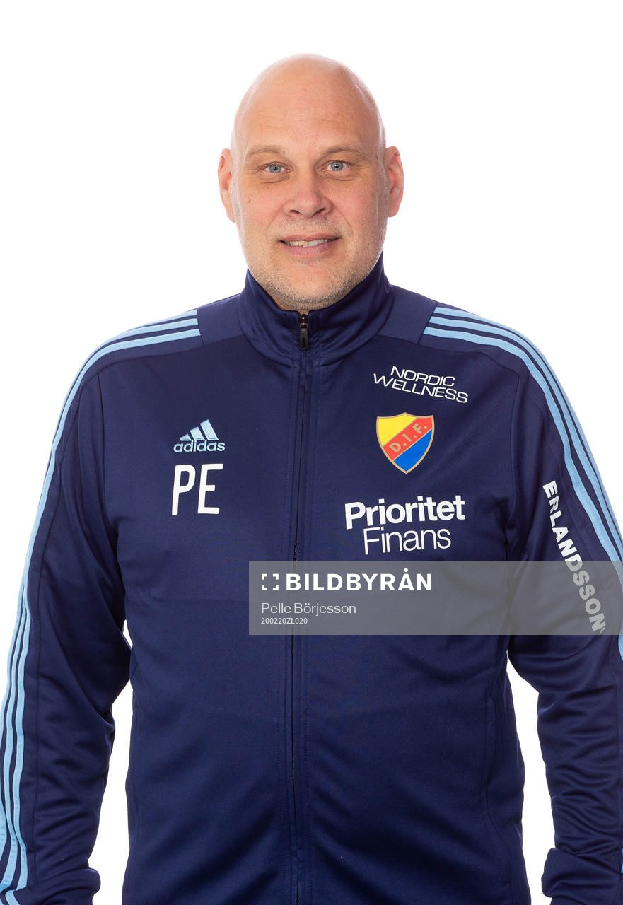 Djurgårdens materialförvaltare Patrik Eklöf