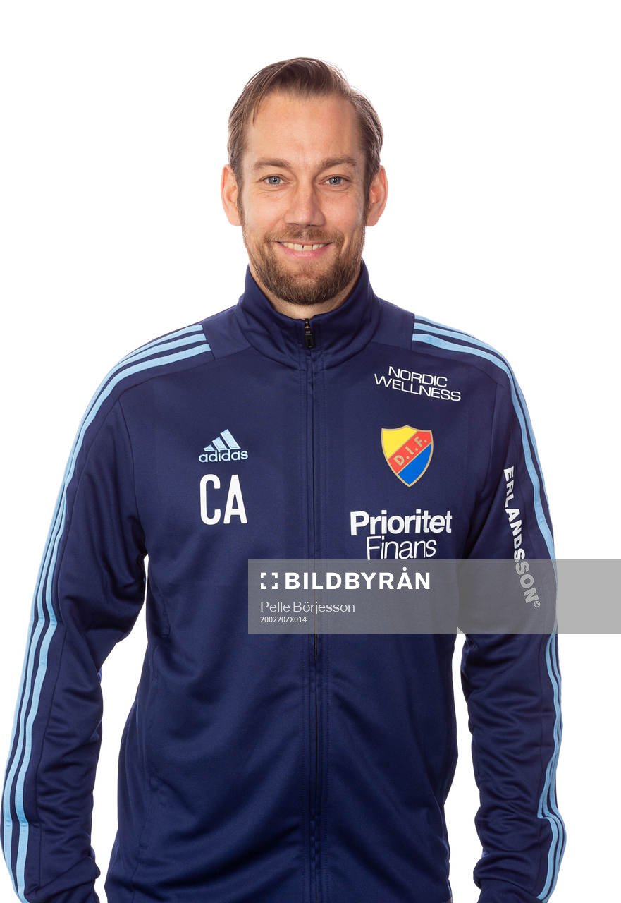 Djurgårdens naprapat Christian Andersson poserar för ett porträtt den 20 February 2020 i Stockholm.