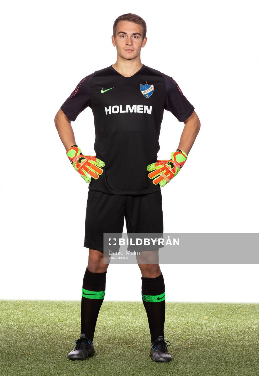 Norrköpings målvakt Felix Jakobsson