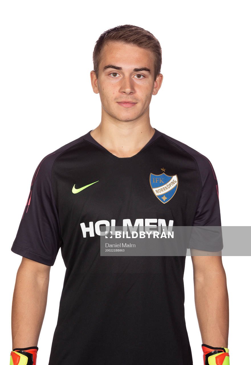 Norrköpings målvakt Felix Jakobsson