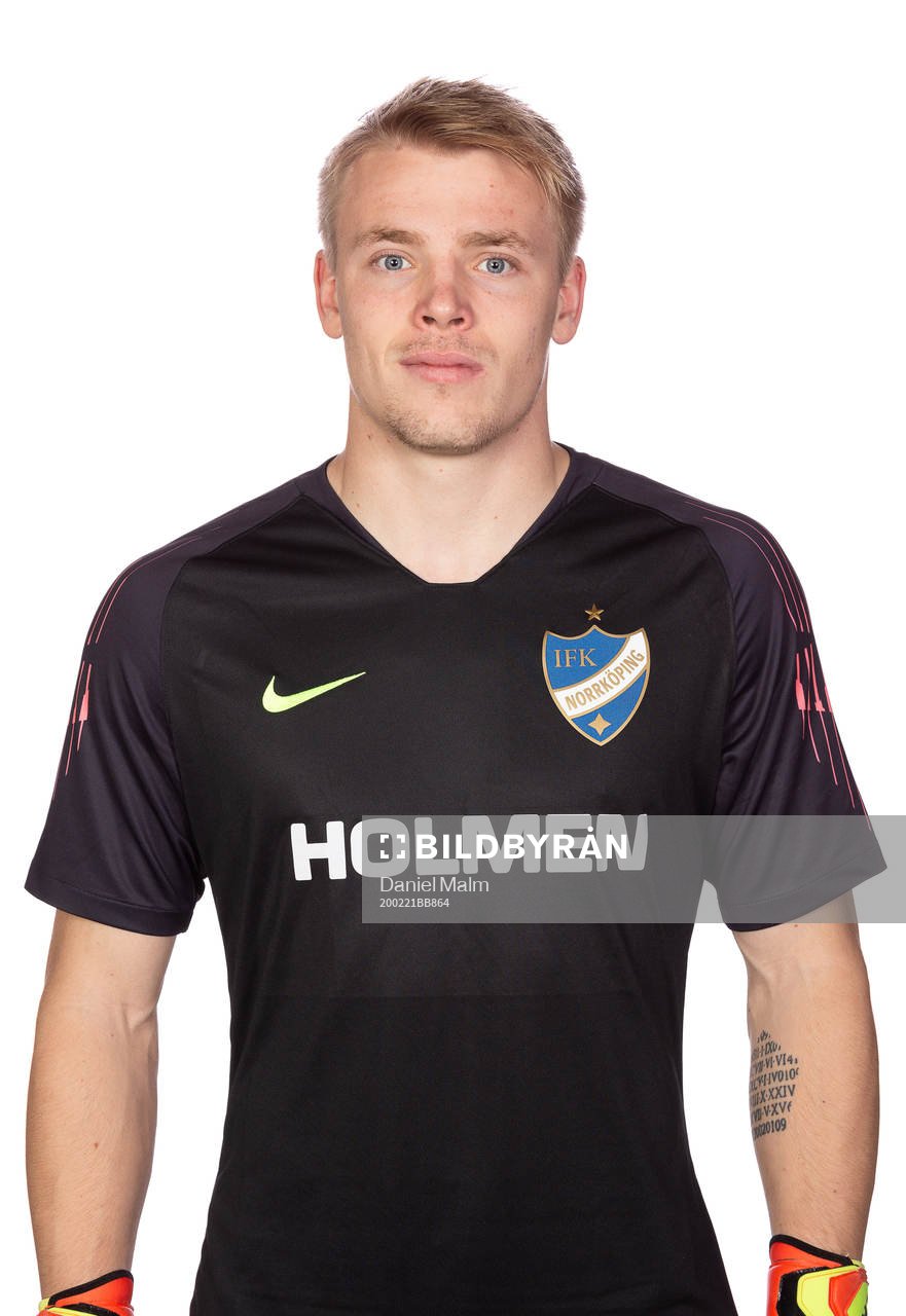 Norrköpings målvakt Isak Petterson