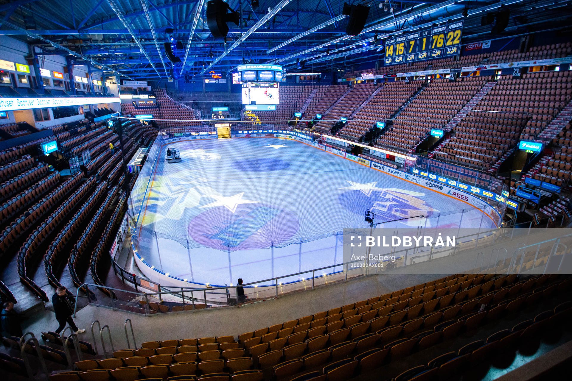 Interiör av Kinnarps Arena