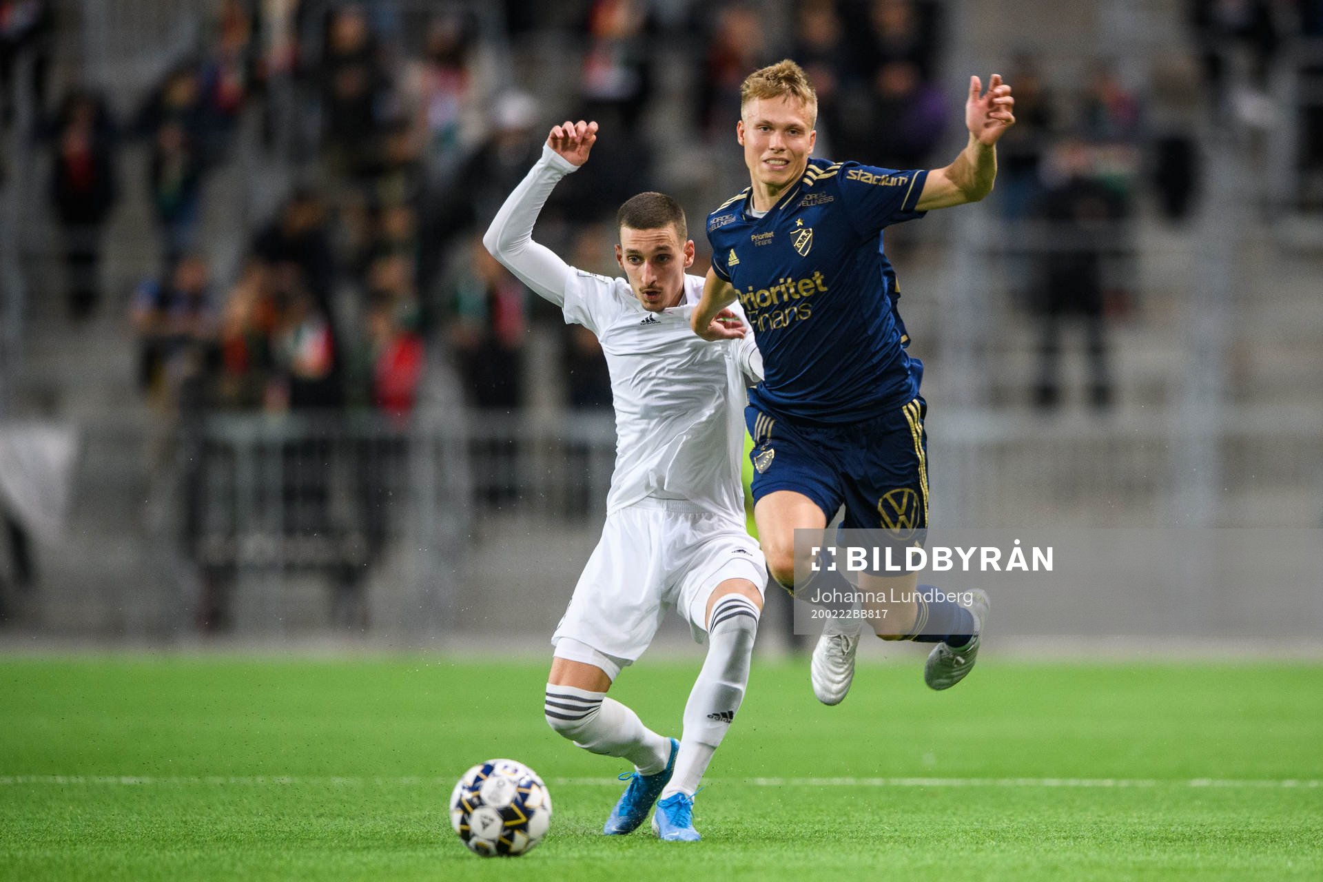 Dalkurds Arian Kabashi och Djurgårdens Jonathan