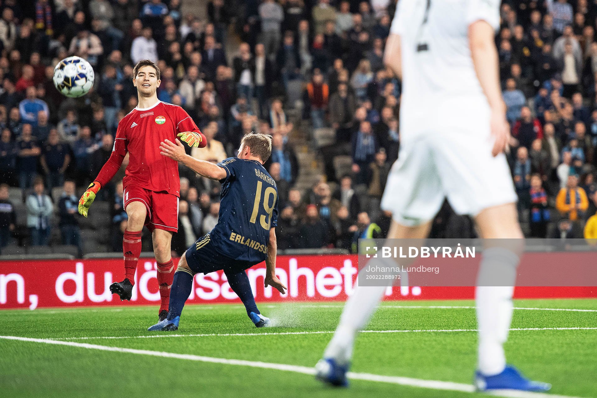 Dalkurds målvakt Filip Anger