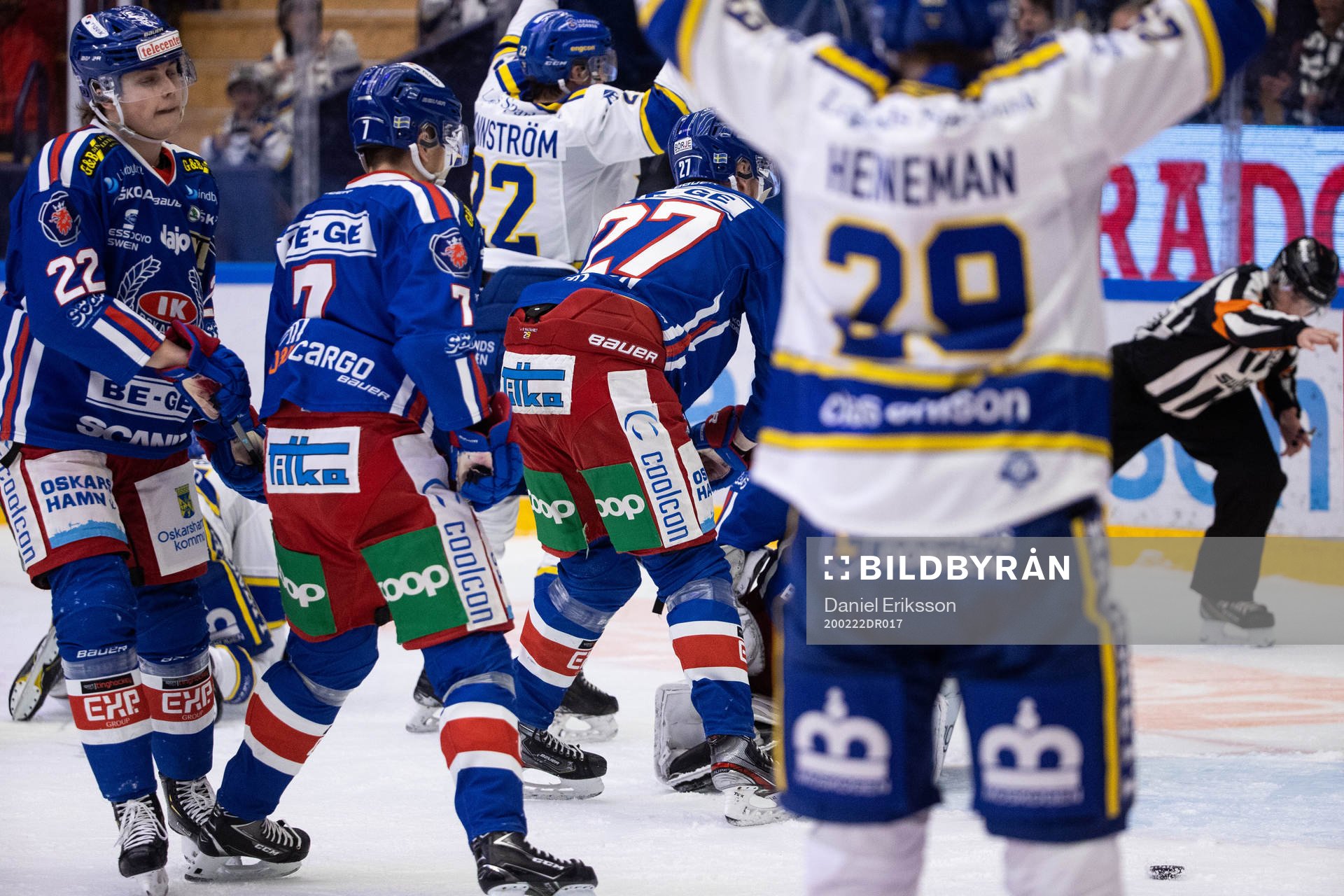 Oskarshamns John Dahlström och Isak Pantzare deppar