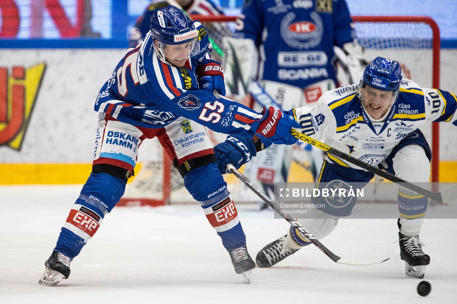Oskarshamns Ben Youds och Leksands Martin Karlsson