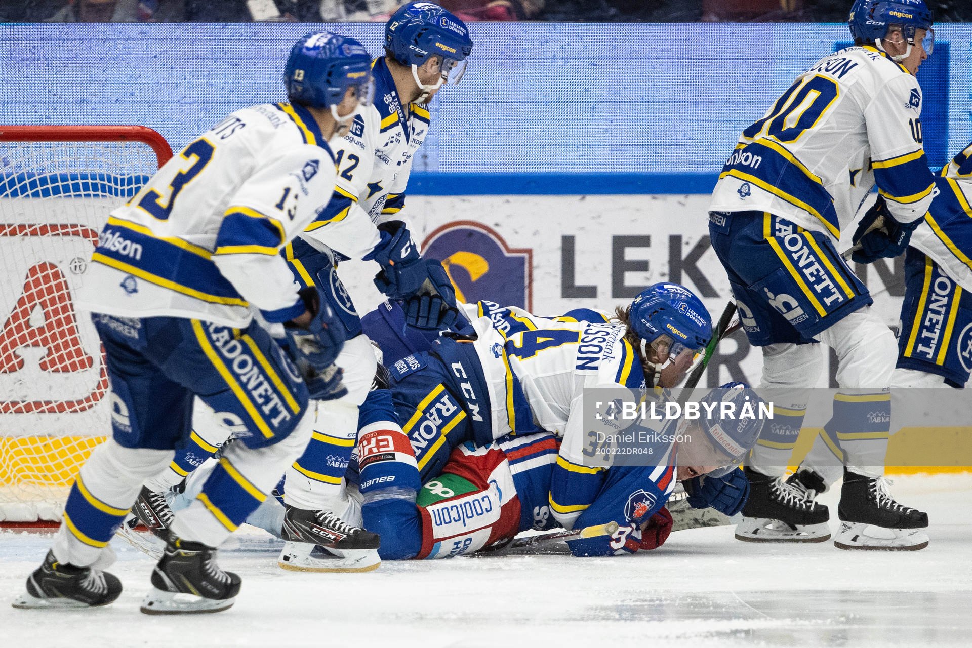 Leksands Philip Samuelsson och Oskarshamn Rickard Palmberg