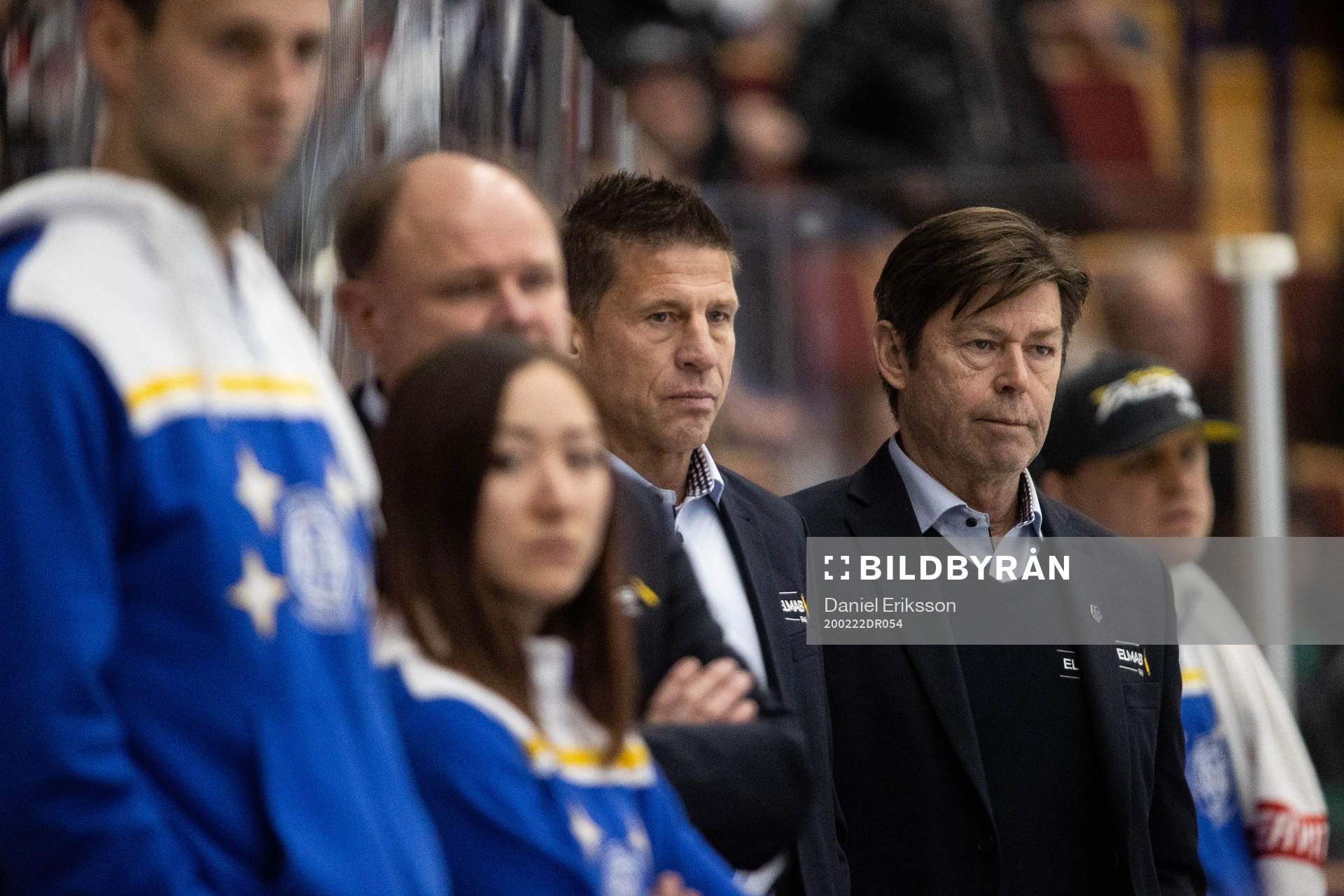 Leksands assisterande tränare Gunnar Persson och tränare